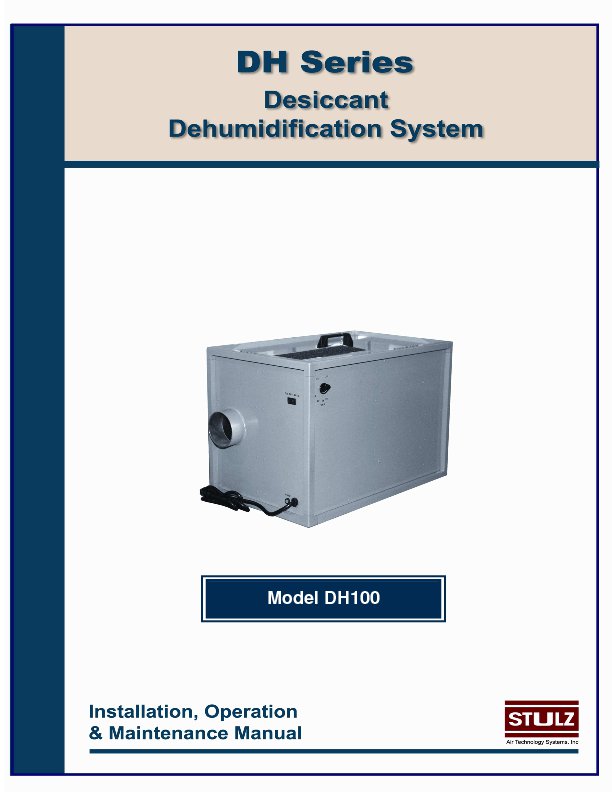 Desiccant Dehumidification STULZ USA